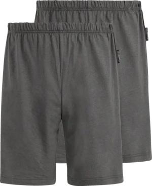 2er Pack kurze Schlafhose TIEMU Jan Vanderstorm dunkelgrau