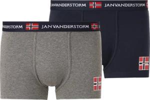 2er Pack Retropant TEM Jan Vanderstorm dunkelblau grau