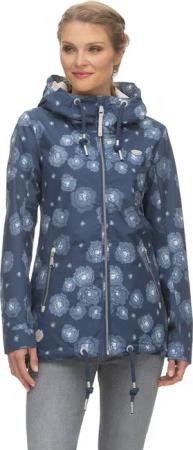 Ragwear Übergangsjacke Zuzka Flower indigo blue