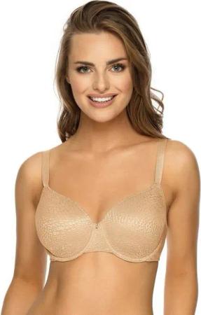 Viania Schalen-BH 214410 (1-tlg) Serie Liz Schalen-BH mit Bügel vorgeformte Cups Beige Almond