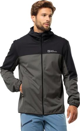 Jack Wolfskin Feldberg Hoody Men Softshelljacke Herren XL grey slate