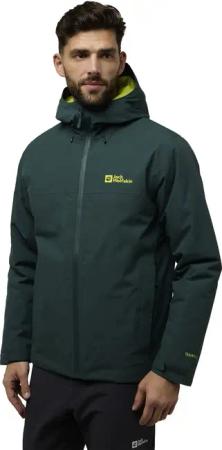 Jack Wolfskin Wisper Ins Jacket Men Wasserdichte Isolationsjacke Herren L green,olive,yellow black olive / firefly