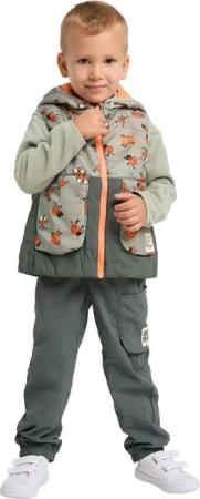 Jack Wolfskin Smileyworld AOP Vest Kids Outdoor-Weste Kinder 92 miscellaneous Icon Mint Leaf