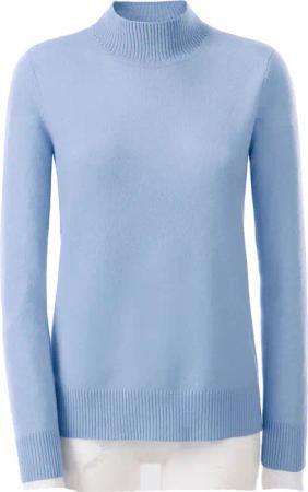 Stehkragenpullover