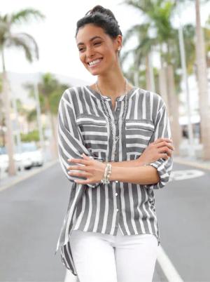 Gestreifte Bluse