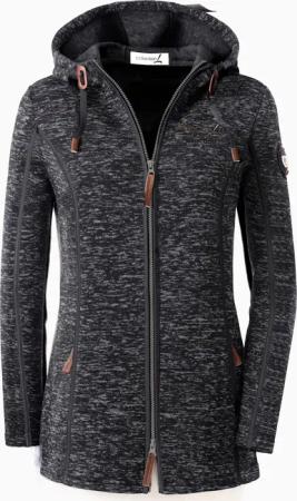 Kapuzenfleecejacke