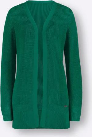 Longstrickjacke