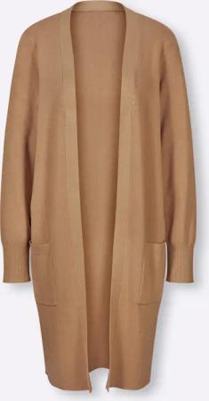 Longstrickjacke