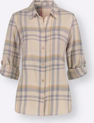 Flanellbluse