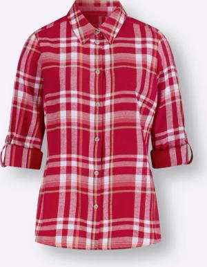 Flanellbluse