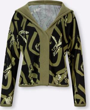 Kapuzenstrickjacke
