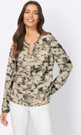 Druckbluse