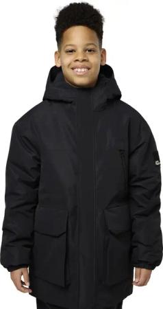 Jack Wolfskin Teen 2L Ins Parka Youth Wintermantel Teenager L black granite black