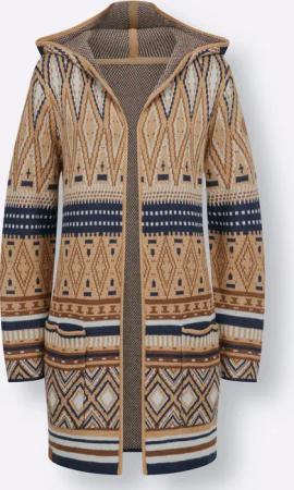 Longstrickjacke