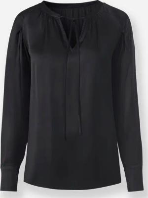 Satinbluse