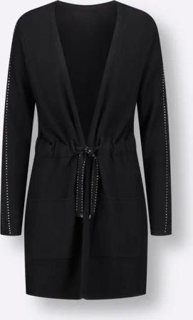 Longstrickjacke