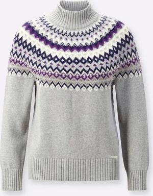 Stehkragenpullover
