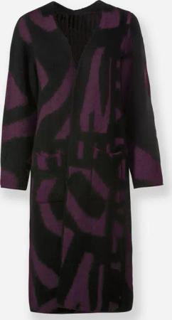 Longstrickjacke