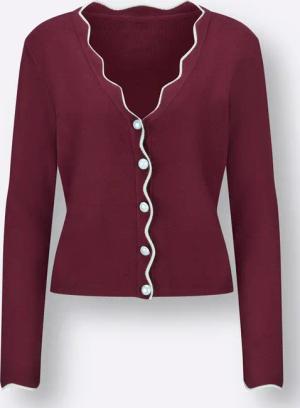 Feinstrickjacke