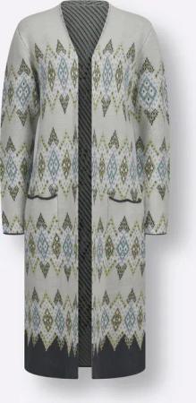Longstrickjacke