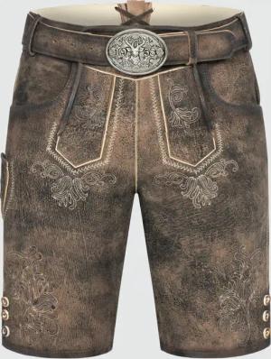 Lederhose Arijus mit Gürtel