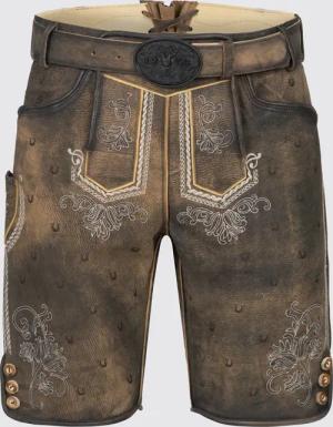 Lederhose Harvey mit Gürtel