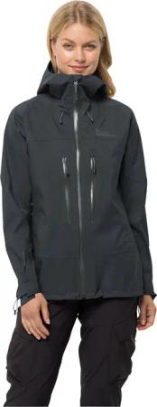 Jack Wolfskin Kammweg 3L Jacket Women Regenjacke Damen XXL grey,black Phantom