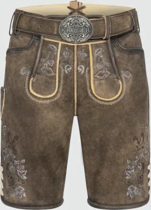 Lederhose Ulli mit Gürtel