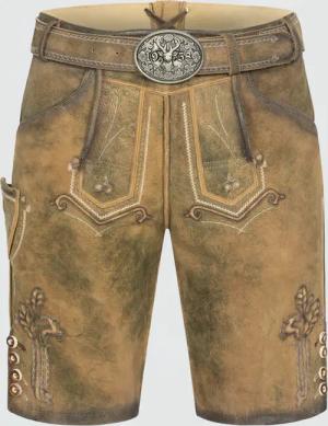 Lederhose Milo mit Gürtel