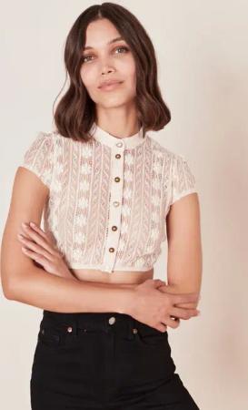 Dirndlbluse Lavina