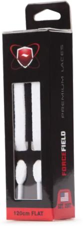 Forcefield Premium Laces Unisex Schuhpflege - Weiß - Größe One Size - Poly (Polyester)