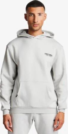 Street Cartel Russo Herren Kapuzenpullover - Grau - Größe M