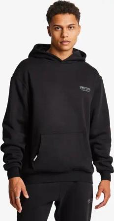 Street Cartel Russo Herren Kapuzenpullover - Schwarz - Größe M