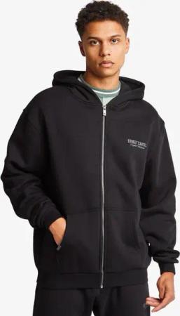 Street Cartel Russo Herren Kapuzenpullover - Schwarz - Größe XS