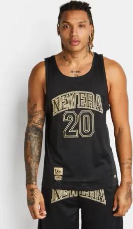 New Era Varsity Basketball Herren Trikots/Replikate - Schwarz - Größe: M - Foot Locker