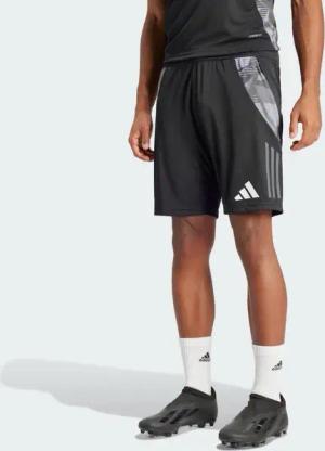 Adidas Tiro 24 Competition Herren Kurze Hosen - Schwarz - Größe S - Baumwoll-Canvas