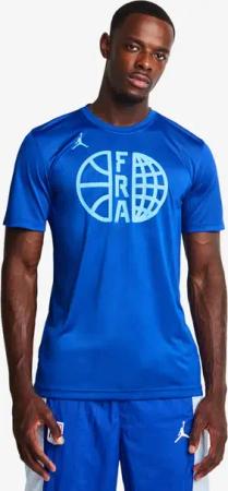 Nike Team France Olympic Basketball Herren T-Shirts - Blau - Größe: S - Foot Locker