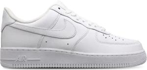 Nike Air Force Herren Schuhe - Weiß - Größe: 44.5 - Leder - Foot Locker