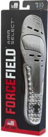 Forcefield Airr Select Unisex Insoles - Schwarz - Größe 46-48 - Gel Insole