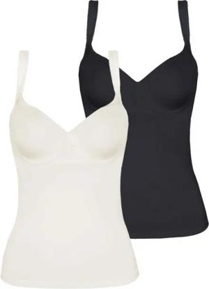 Viania BH-Hemd 2er Pack BH Hemd Basic (Spar-Set, 2-tlg) -