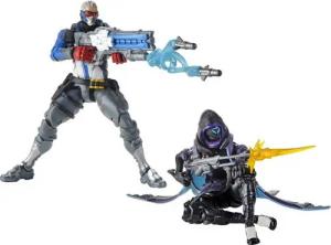 Hasbro Actionfigur Ultimates Series Shrike Ana und Soldier 76 Actionf, Erfahrung zahlt sich aus: Das Veteranen-Paar Ana und Soldier 76 als zi