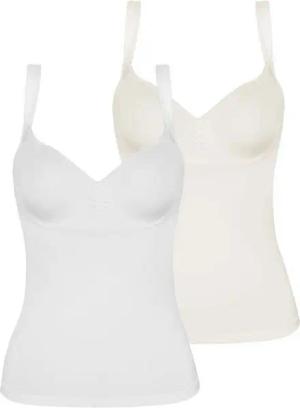 Viania BH-Hemd 2er Pack BH Hemd Basic (Spar-Set, 2-tlg) -