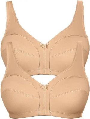 Viania Soft-BH 2er Pack Baumwoll Soft BH Basic (Spar-Set, 2-tlg) -