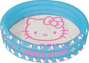 Hello Kitty 3-Ring-Pool, transparent blau, 100 x 23 cm