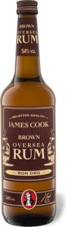 JAMES COOK Echter Übersee Rum 54% Vol - Mindestbestellmenge 3