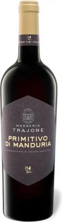 Masseria Trajone Primitivo di Manduria DOC halbtrocken, Rotwein 2021