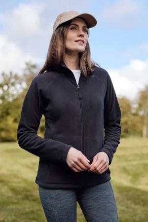 Raso Damen-Fleecejacke - Schwarz