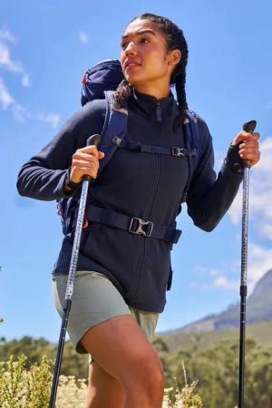 Raso Damen-Fleecejacke - Marineblau