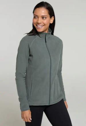 Raso Damen-Fleecejacke - Khaki