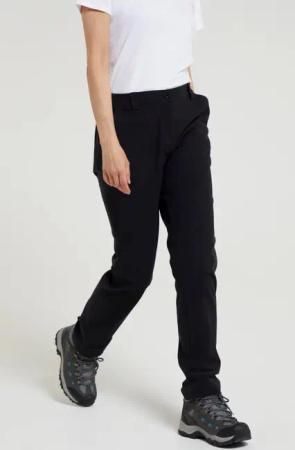 Hiker Stretch Damenhose - Schwarz